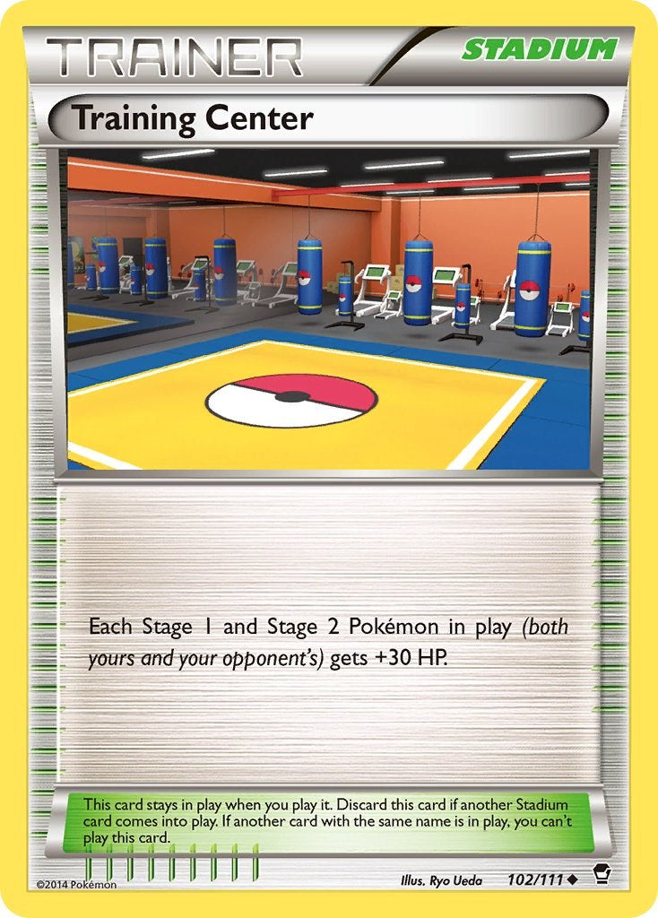 Training Center (102/111) [XY: Furious Fists] | Good Games Cannington