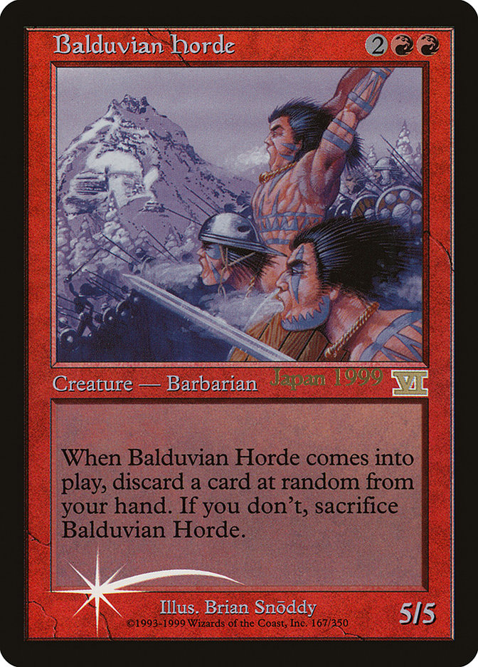 Balduvian Horde (Worlds) [World Championship Promos] | Good Games Cannington