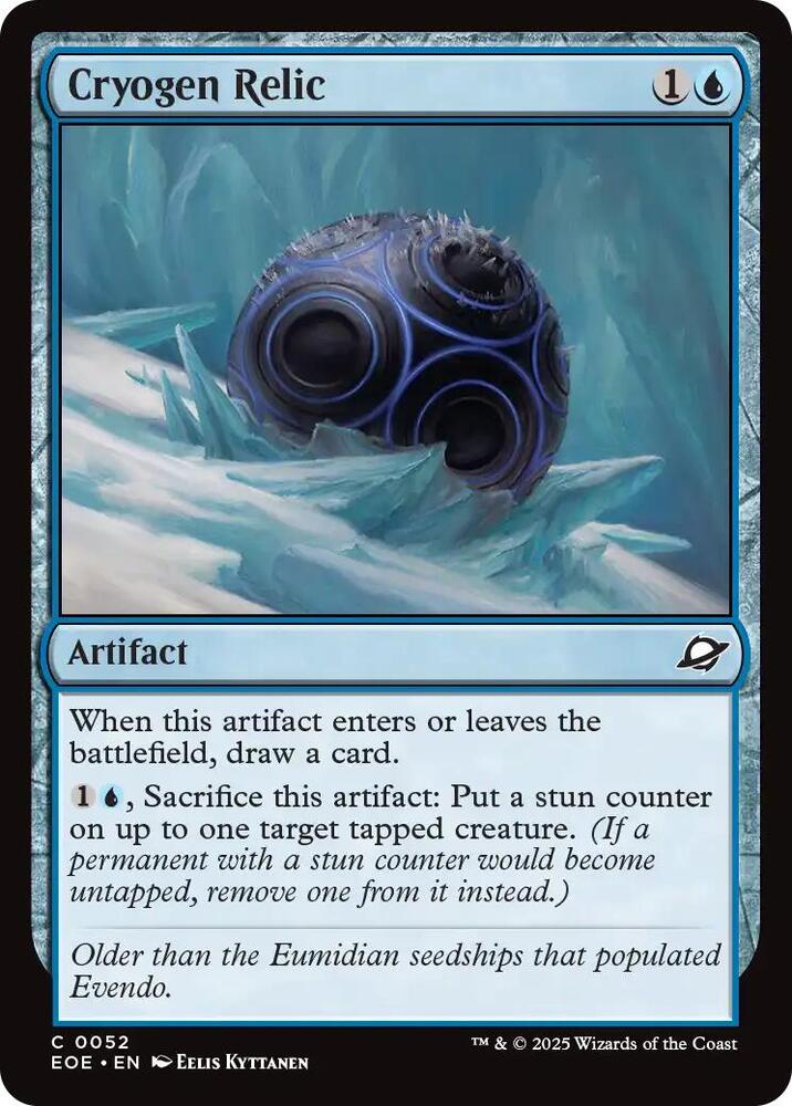 Cryogen Relic 52 (Edge of Eternities)  | Good Games Cannington