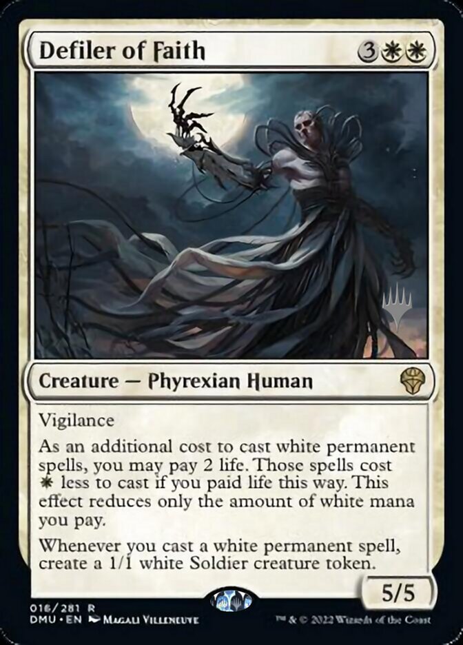 Defiler of Faith (Promo Pack) [Dominaria United Promos] | Good Games Cannington