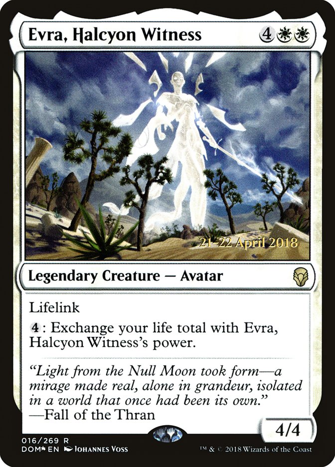 Evra, Halcyon Witness [Dominaria Prerelease Promos] | Good Games Cannington