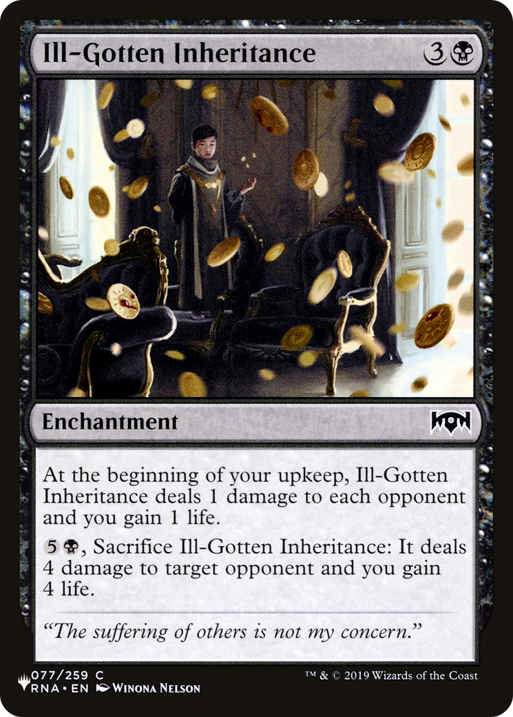 Ill-Gotten Inheritance [The List] | Good Games Cannington