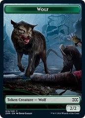Wolf // Wurm (030) Double-Sided Token [Double Masters Tokens] | Good Games Cannington
