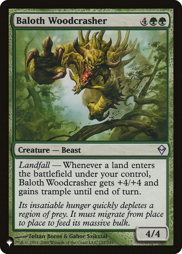 Baloth Woodcrasher [The List] | Good Games Cannington