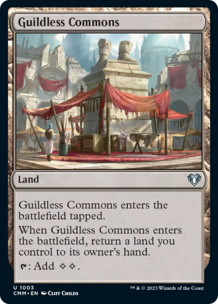 Guildless Commons [Commander Masters] | Good Games Cannington