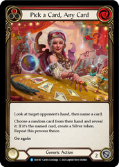Pick a Card, Any Card (Red) [EVR167] (Everfest)  1st Edition Normal | Good Games Cannington