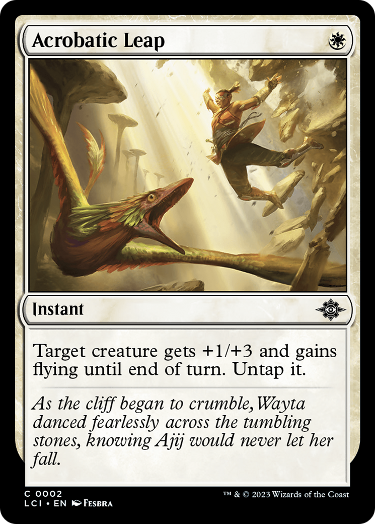 Acrobatic Leap [The Lost Caverns of Ixalan] | Good Games Cannington