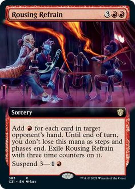 Rousing Refrain (Extended Art) [Commander 2021] | Good Games Cannington