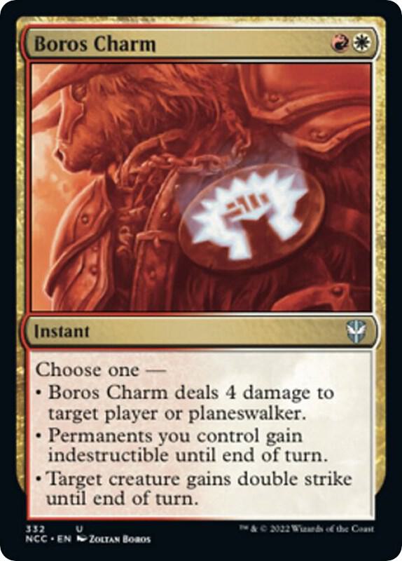 Boros Charm 332 (Commander: Streets of New Capenna)  | Good Games Cannington