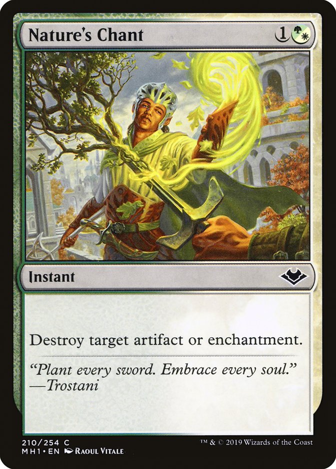 Nature's Chant [Modern Horizons] | Good Games Cannington