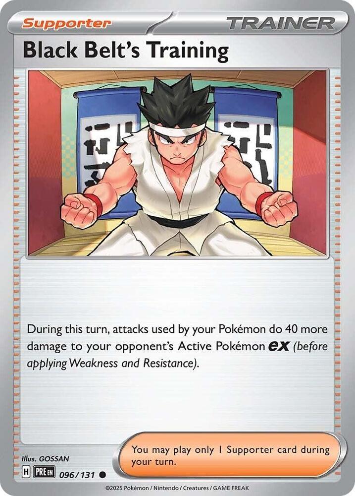 Black Belt's Training (096/131) [Scarlet & Violet: Prismatic Evolutions] | Good Games Cannington