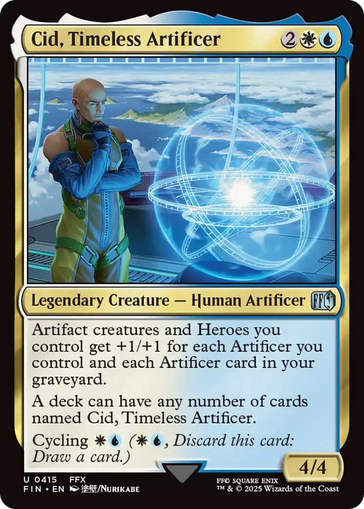 Cid, Timeless Artificer (0415) [FINAL FANTASY] | Good Games Cannington