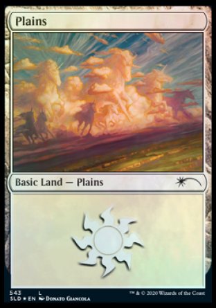 Plains (Unicorns) (543) [Secret Lair Drop Promos] | Good Games Cannington