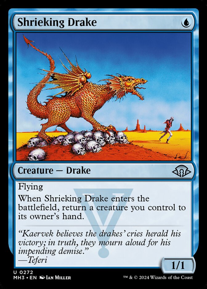 Shrieking Drake 272/319 (Modern Horizons 3)  | Good Games Cannington