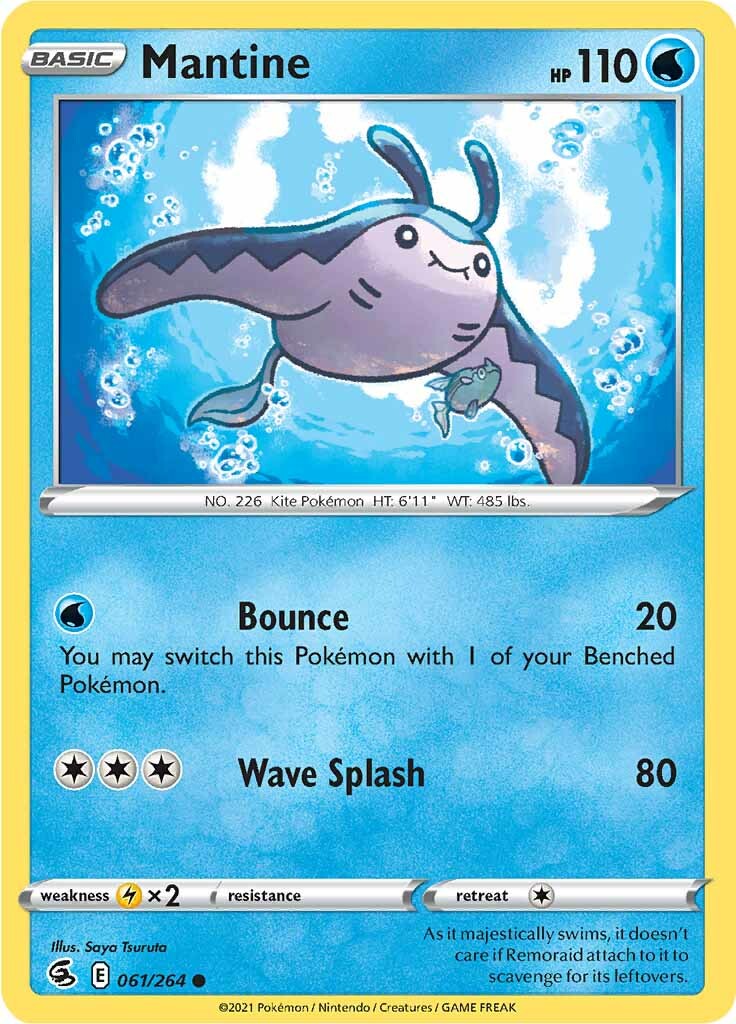 Mantine (061/264) [Sword & Shield: Fusion Strike] | Good Games Cannington