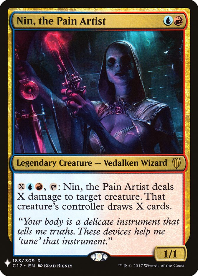 Nin, the Pain Artist [The List] | Good Games Cannington