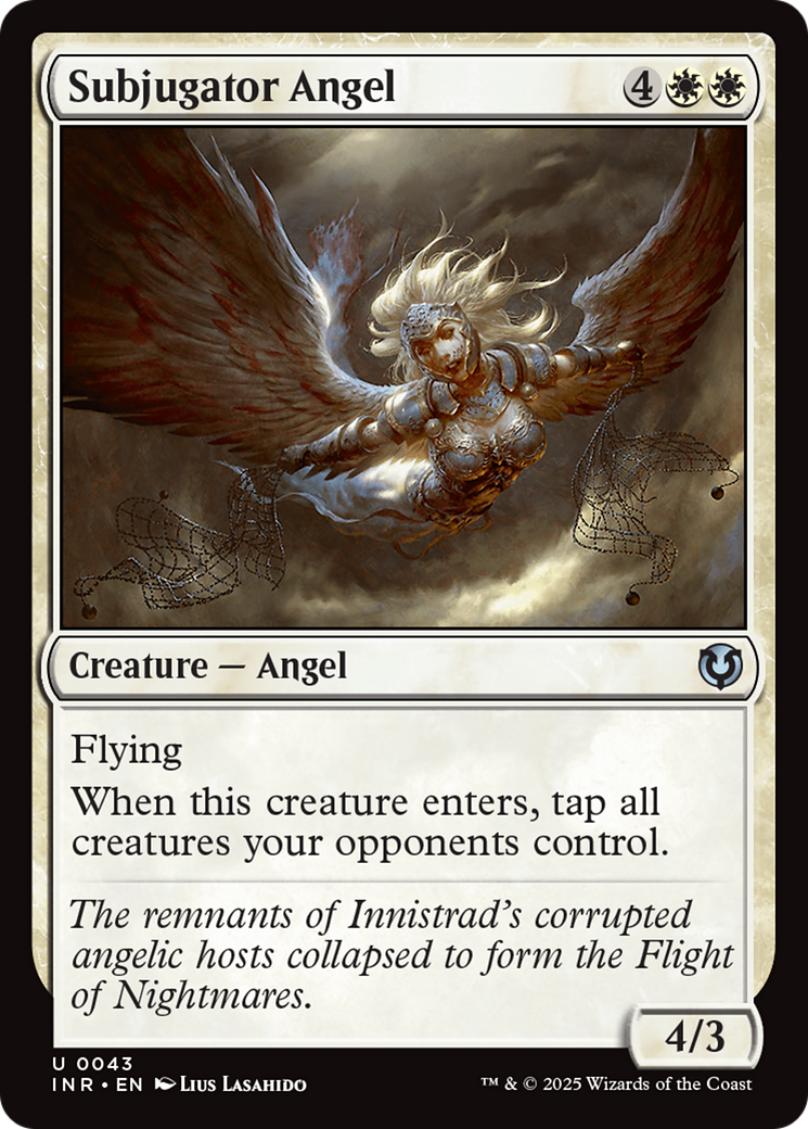 Subjugator Angel [Innistrad Remastered] | Good Games Cannington