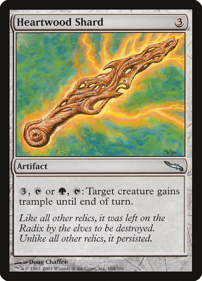 Heartwood Shard 184/306 (Mirrodin)  | Good Games Cannington
