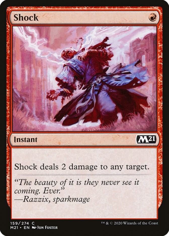 Shock 159 (Core Set 2021)  | Good Games Cannington