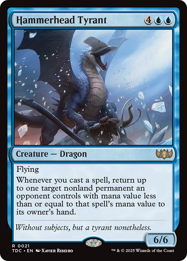 Hammerhead Tyrant [Tarkir: Dragonstorm Commander] | Good Games Cannington