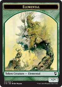 Elemental // Thopter (026) Double-Sided Token [Commander 2018 Tokens] | Good Games Cannington