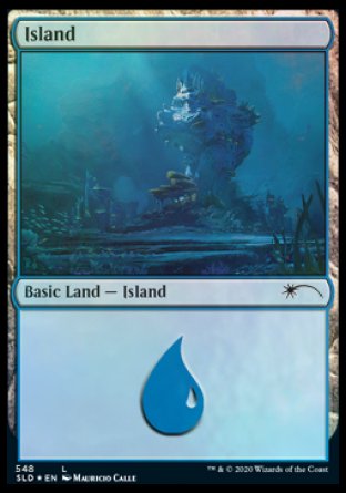 Island (Under the Sea) (548) [Secret Lair Drop Promos] | Good Games Cannington