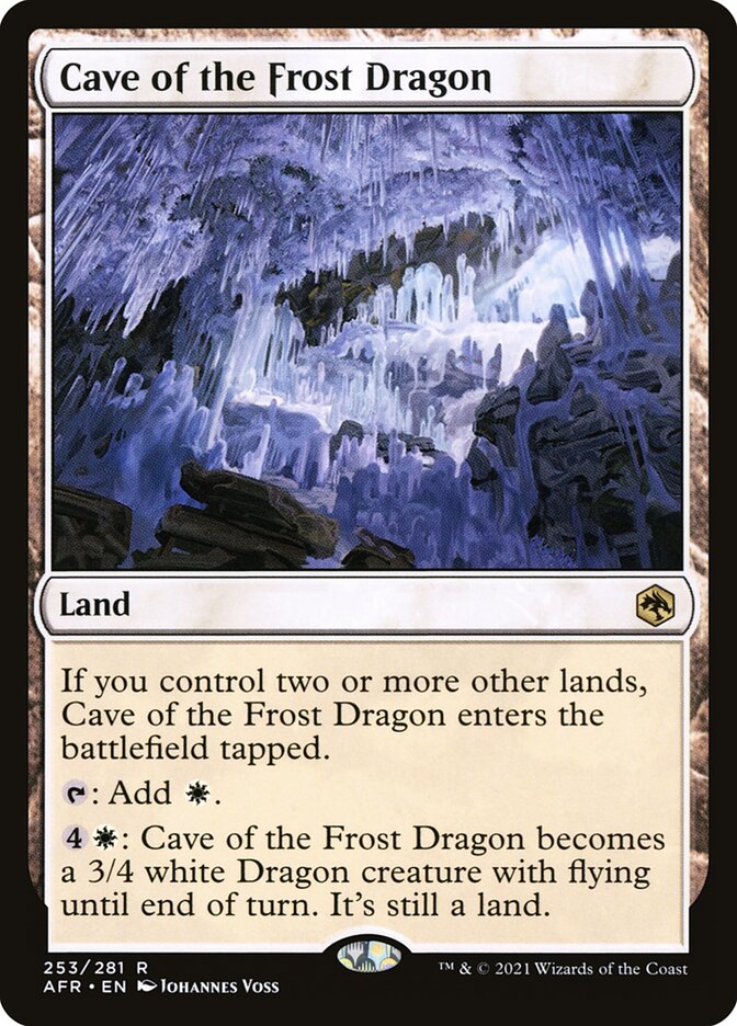 Cave of the Frost Dragon 253 (Adventures in the Forgotten Realms)  | Good Games Cannington