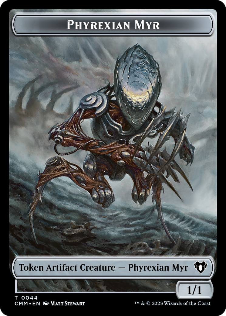 Phyrexian Myr Token [Commander Masters Tokens] | Good Games Cannington