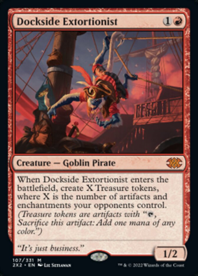 Dockside Extortionist [Double Masters 2022] | Good Games Cannington