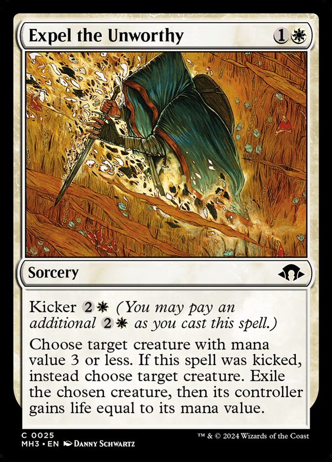 Expel the Unworthy 25 (Modern Horizons 3)  | Good Games Cannington
