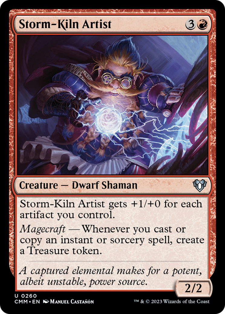 Storm-Kiln Artist [Commander Masters] | Good Games Cannington