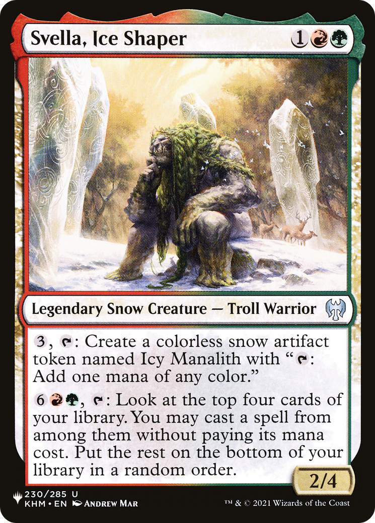 Svella, Ice Shaper [The List] | Good Games Cannington