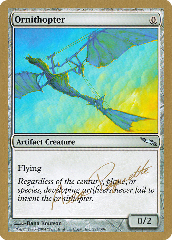 Ornithopter (Aeo Paquette) [World Championship Decks 2004] | Good Games Cannington