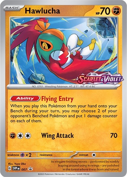 Hawlucha (007) [Scarlet & Violet: Black Star Promos] | Good Games Cannington