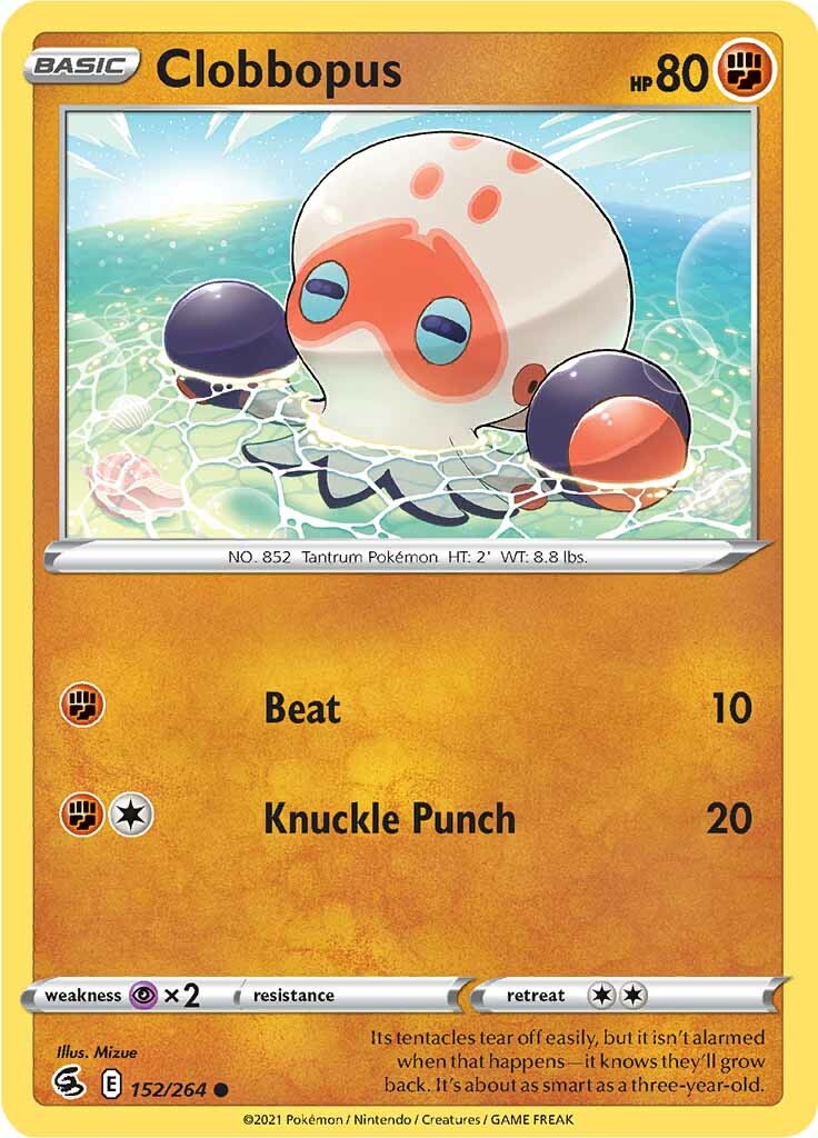 Clobbopus (152/264) [Sword & Shield: Fusion Strike] | Good Games Cannington