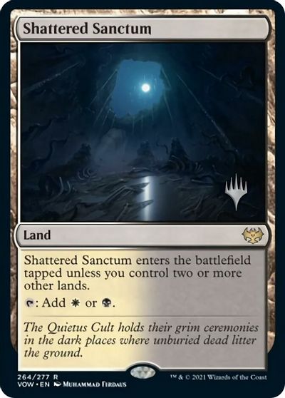 Shattered Sanctum (Promo Pack) [Innistrad: Crimson Vow Promos] | Good Games Cannington