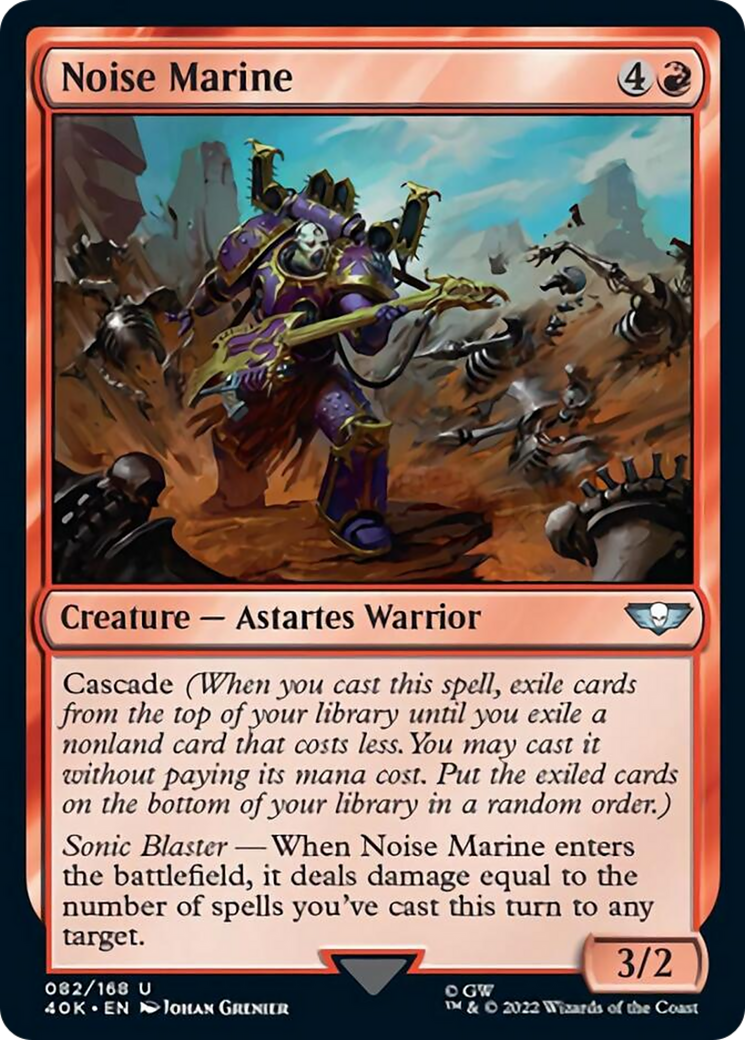 Noise Marine (Surge Foil) [Warhammer 40,000] | Good Games Cannington