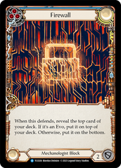 Firewall (Blue) [TCC026] (Round the Table: TCC x LSS) | Good Games Cannington