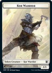 Kor Warrior // Plant Double-Sided Token [Zendikar Rising Tokens] | Good Games Cannington