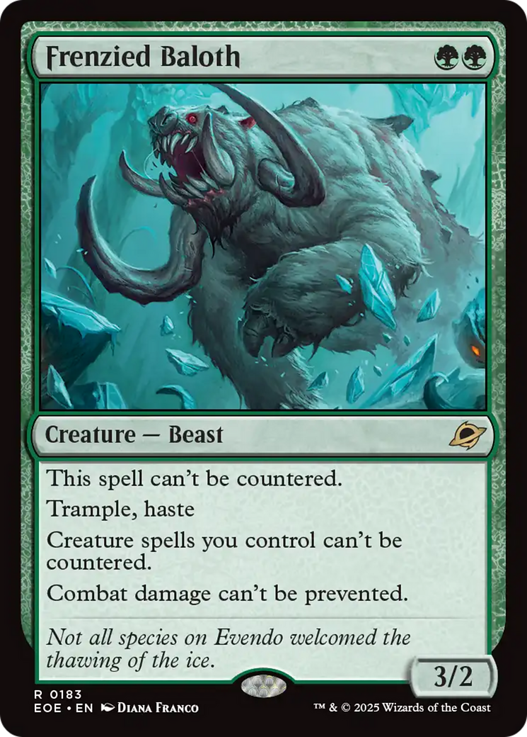 Frenzied Baloth [Edge of Eternities] | Good Games Cannington