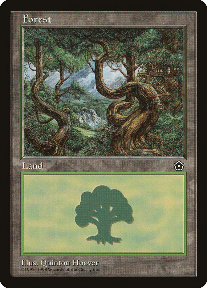 Forest (Treehouse on Right / Green Signature) [Portal Second Age] | Good Games Cannington