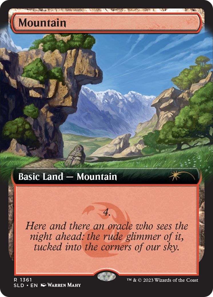 Mountain (1361) [Secret Lair Drop Series] | Good Games Cannington