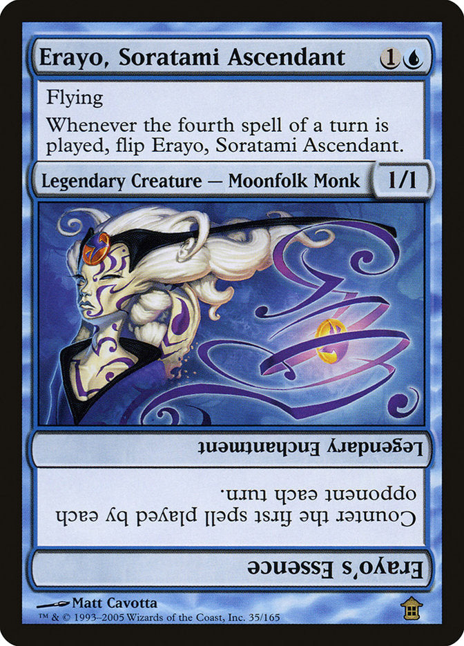 Erayo, Soratami Ascendant // Erayo's Essence [Saviors of Kamigawa] | Good Games Cannington