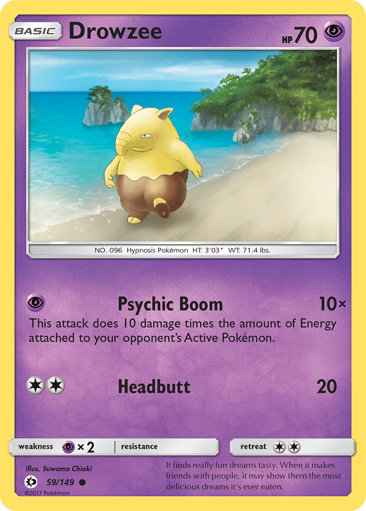 Drowzee (59/149) [Sun & Moon: Base Set] | Good Games Cannington