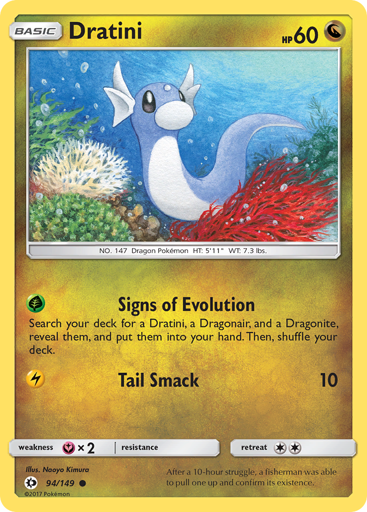Dratini (94/149) [Sun & Moon: Base Set] | Good Games Cannington