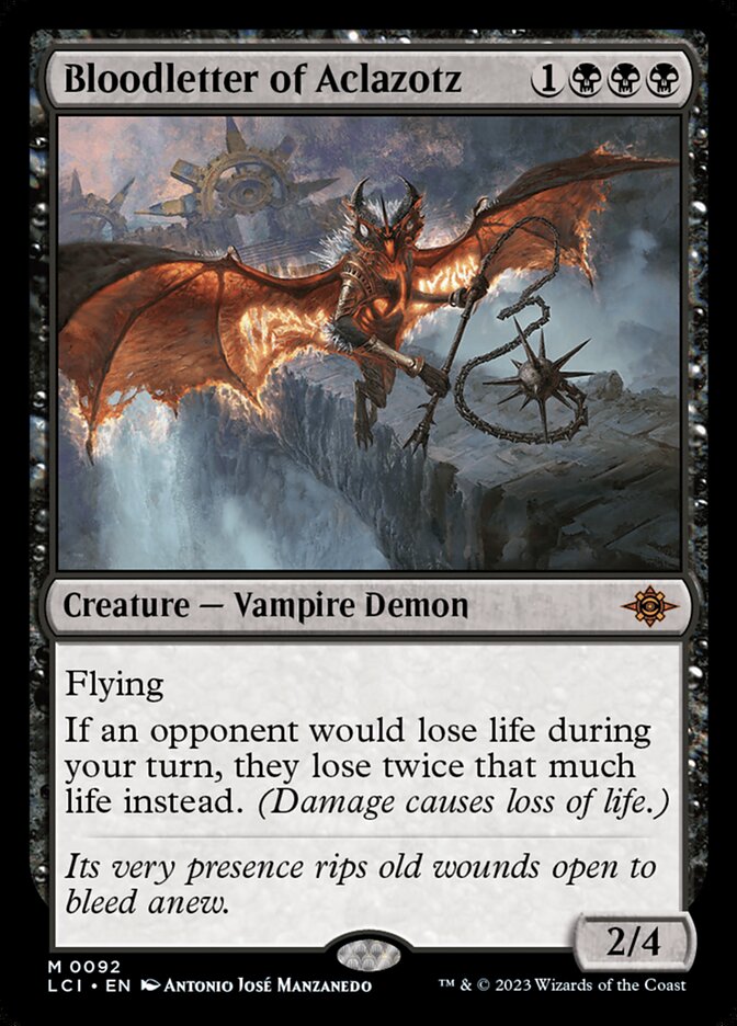 Bloodletter of Aclazotz 92 (The Lost Caverns of Ixalan)  | Good Games Cannington