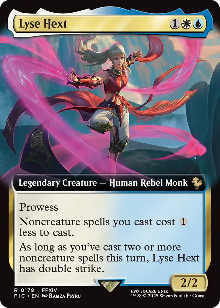 Lyse Hext (Extended Art) [FINAL FANTASY Commander] | Good Games Cannington