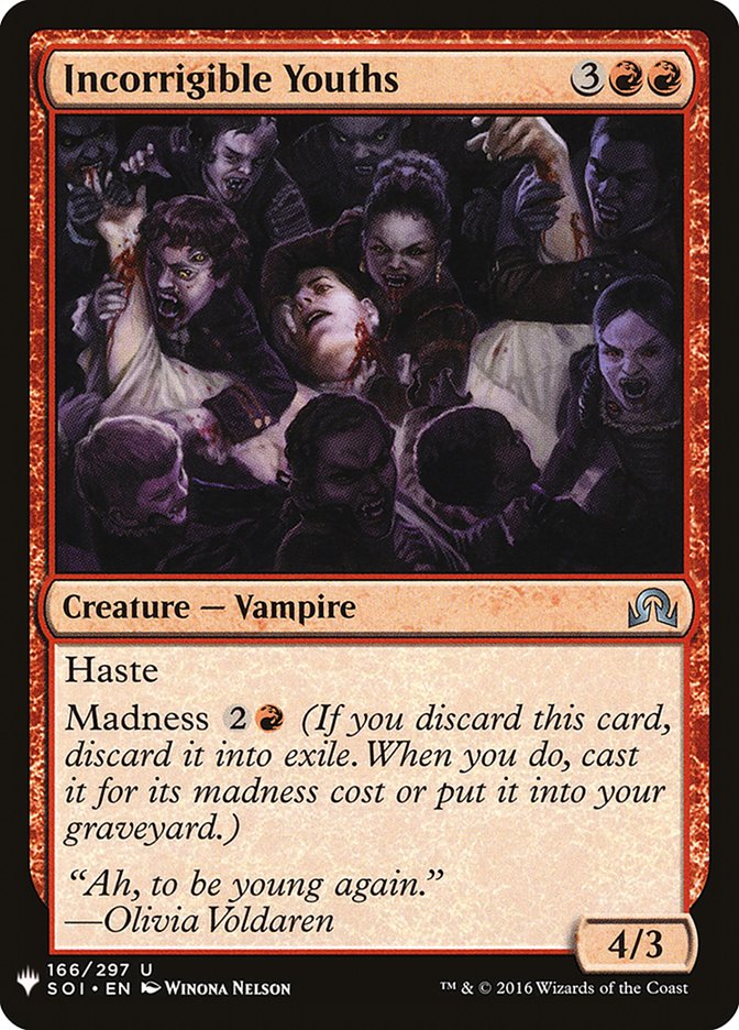 Incorrigible Youths [Mystery Booster] | Good Games Cannington