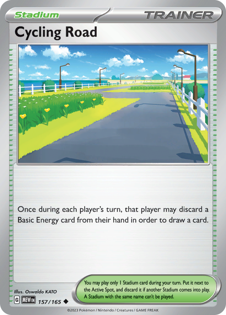 Cycling Road (157/165) [Scarlet & Violet 151] | Good Games Cannington