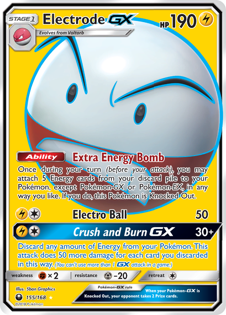 Electrode GX (155/168) [Sun & Moon: Celestial Storm] | Good Games Cannington